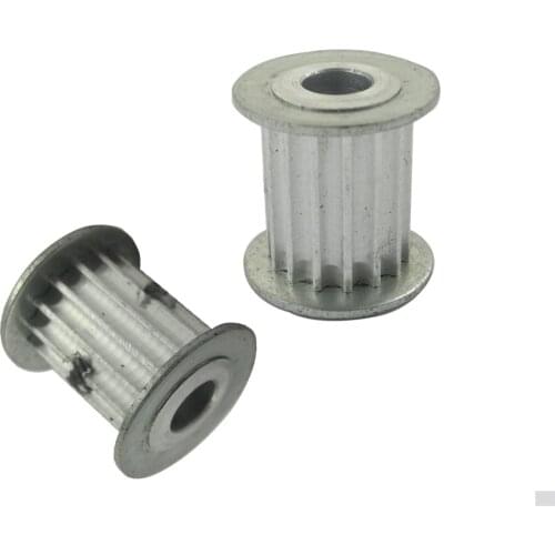 Timing Pulley HTD3M 16Teeth Wheel Pulley Bore Diameter 4/5/6/6.35mm Fit Belt Width 15mm For CNC Machine 2PCS