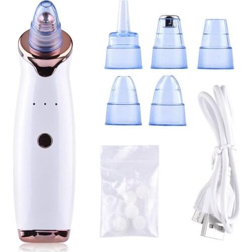 Facial Blackhead Remover Electric Acne Cleanser Blackhead Black Point Vacuum Cleaner Tool Black Spots Pore Cleaner Machine