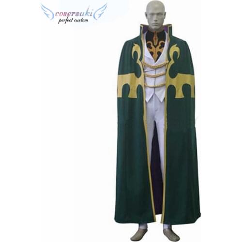 High Quality Code Geass Gino Weinberg Uniform Cosplay Costume ,Perfect Custom For You