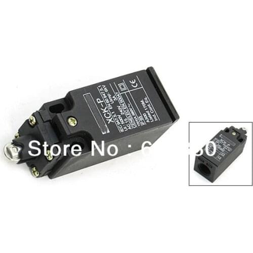 XCK-P 1 NO 1 NC SPDT Enclosed Parallel Roller Plunger Actuator Limit Basic Switch for CNC Mill Plasma Router