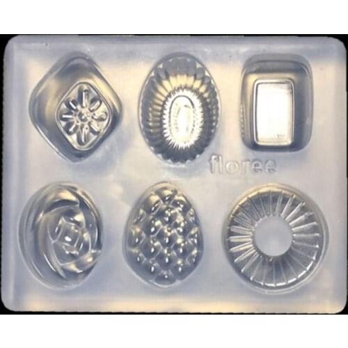 Jewelry Silicone Mold Mini Candy Pendant DIY Keychain Earrings Mold Resin Casing Jewelry Making Tools