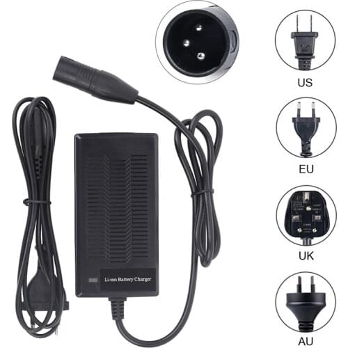 Battery Charger For 36V 48V Hailong Battery Samsung Cells Electric Bicycle Kits Bafang Motor Conversion Kits E-bike Charger