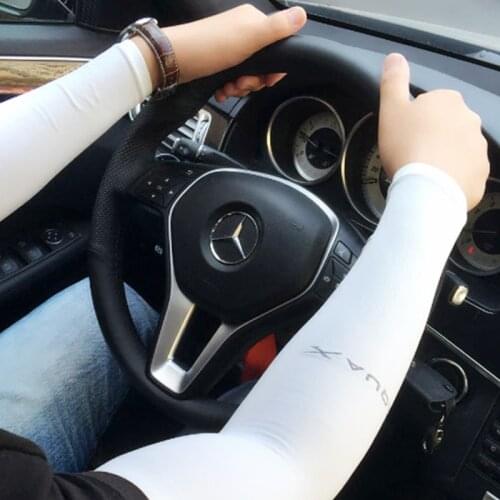 1Pair Of Arm Sleeves Sports Safety Running Warmer Sun UV Protection Hand Cooling Warmth Golf Cycling Fishing Sunscreen Summer