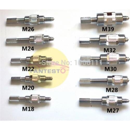 10PCS Diesel Fuel Injection Pump Flying Hammer Advancer Jackscrew Rama Puller Tools Set, Diesel Pump Removal Puller Tool