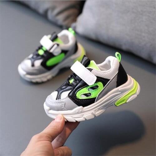 2021 Spring summer Childrens Breathable net shoes Boys Girls Baby casual shoes Fashion Soft bottom Non-slip Baby toddler shoes