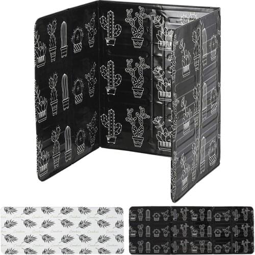 3 Sided Kitchen Oil Baffle Plate Splatter Guard Stove Heat Insulation Sheet Aluminum Foil Oil Splash Proof Cooking cleanTool