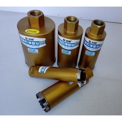 63mm Diamond Drill Bit 63*180mm Water Diamond Core Bit Use For Drilling Concrete Wall. Length: 180mm. Thread: M22
