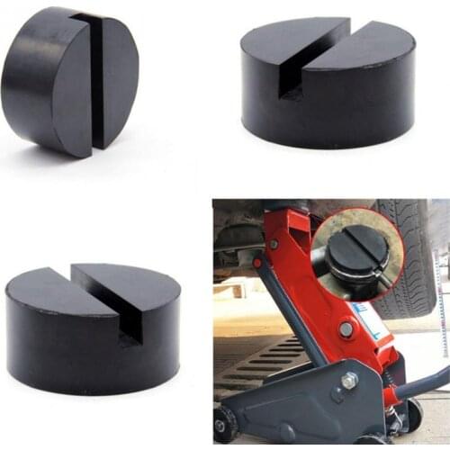 Car Jacking Pad Vehicle Pad Vehicle Universal Floor Jack Disk Pad Adapter Rubber Blanket for Pinch Weld Side Rail Stand #816