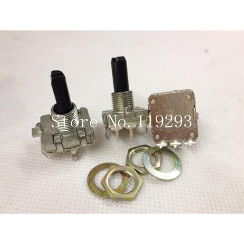 [bellla]SOUNDWELL EC16 encoder pulse switch 24 is positioned shaft length 20MM 25MM rotary digital encoder--10pcs/lot