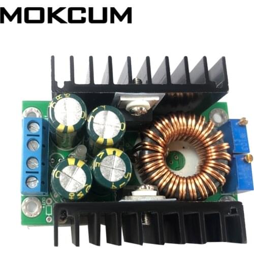 DC-DC Power Module 7V-40V to 1.25V-35V Adjustable Constant Voltage Constant Current 10A High Power Solar Charging LED Driver