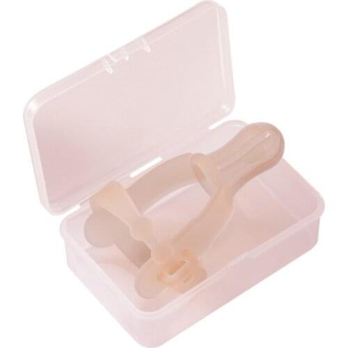 Childrens Silicone Molar Finger Cots Anti-bite Hand Device for Infant Baby Toddler Sucking Need Maternal & Baby Product