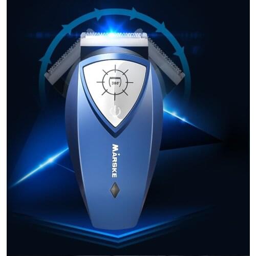 Electric Hair Trimmer rechargeable Hair Clipper hair cutter beard trimmer 360 degree rotating self-servic haircuts USB