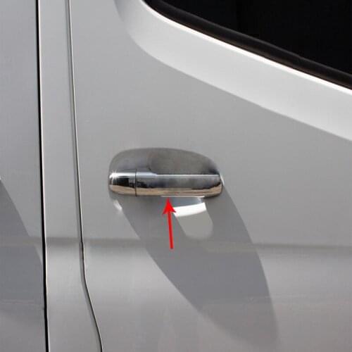Car Door Handle Cover Trim Car Door Handle Cover For Mercedes Sprinter W907 2018-UP (4 Doors)