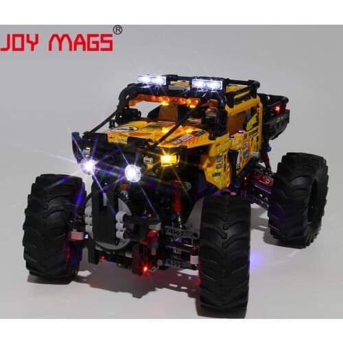 JOY MAGS Only Led Light Kit For 42099 Technic 4X4 X-treme Off-Roader, (NOT Include Model)