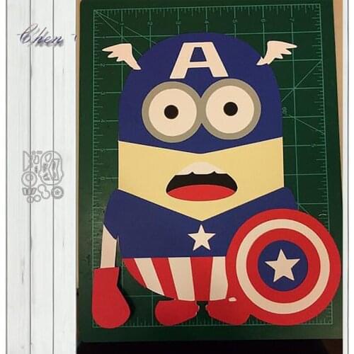 Metal Cutting Dies Puppet warrior For DIY Scrapbooking Photo Cardmaking Decor Supplies Embossing Dies Template