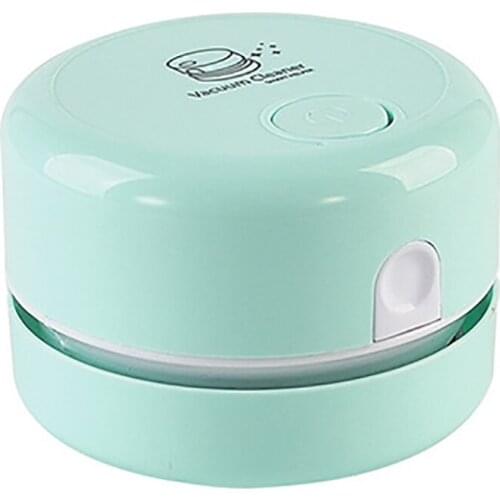 1pcs Mini Desktop Vacuum Cleaner Handheld Electric Cleaning Brush For Car Notebook Computer Keyboard Portable Dust Cleaner