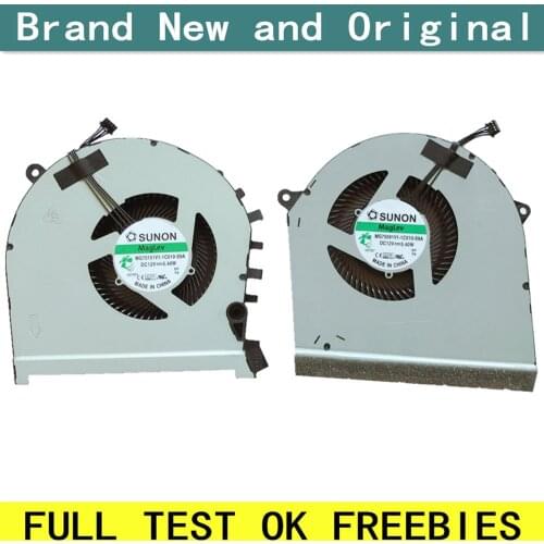 Laptop CPU GPU Cooler fan for HP 5 PLUS 17-CB TPN-C144 MG75151V1-1C010-S9A MG75151V1-1C020-S9A MG75091V1-1C010-S9A DC12V 5.40W
