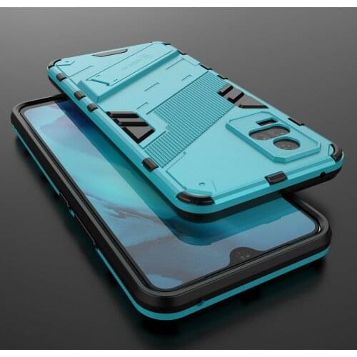 For Vivo V21E 5G 2021 Bumper Case Hard Stand Punk Cool Back Shell for Vivo V21 Case Vivo V 21 E 21E Phone Cover Shockproof Funda