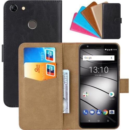 Luxury Wallet Case For Gigaset GS280 PU Leather Retro Flip Cover Magnetic Fashion Cases Strap