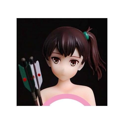 Japanese anime Collection Kaga 1/7 naked anime figure sexy anime girl figure