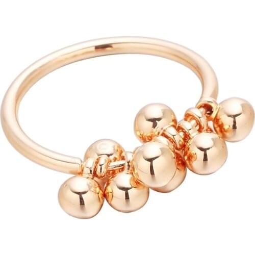 WANGAIYAO Womens Cute Bead Finger Ring Womens Fashion Engagement Ring Engagement Ring Gift