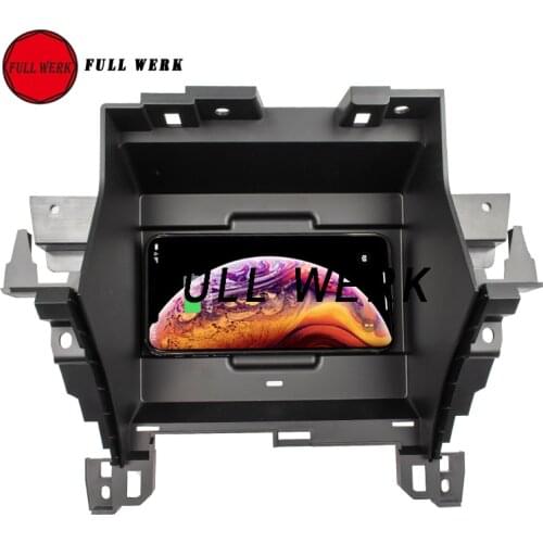 1 pc 10W Car Wireless Phone Charger Adapter for Hyundai Sonata 16-19 Central Control Fast Charging Holder Tray Accessories