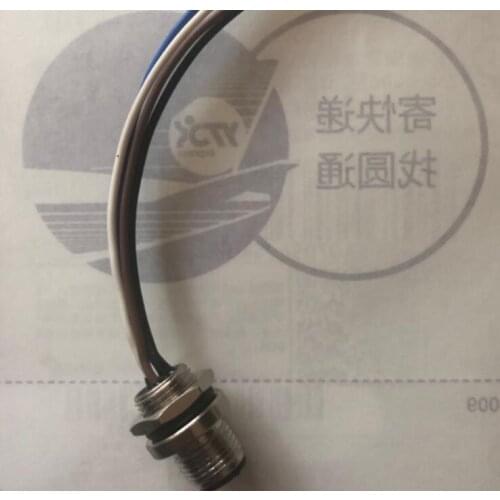 10PCS M12 Socket Fixed Plug Connector 5pin 15CM Male head Connector