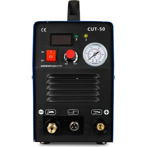 50Amp Plasma Cutter 60% Duty Plasma Cutting Torch & Consumables 14mm Cut CUT-50