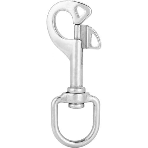 95mm 316 Scuba Diving Hook Stainless Steel Bolt Snap Hook Clip Diving Hook Diving Equipment Water Sports Accessories