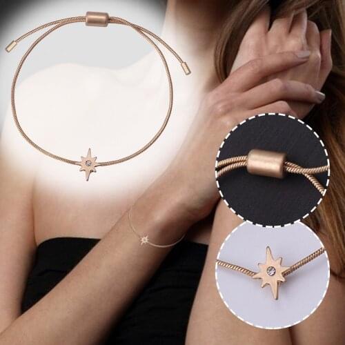 Star Bracelet Simple Hand Chain Personality Womens Temperament Bracelets Femme Women Girls Jewelry Birthday Gift pulseras mujer