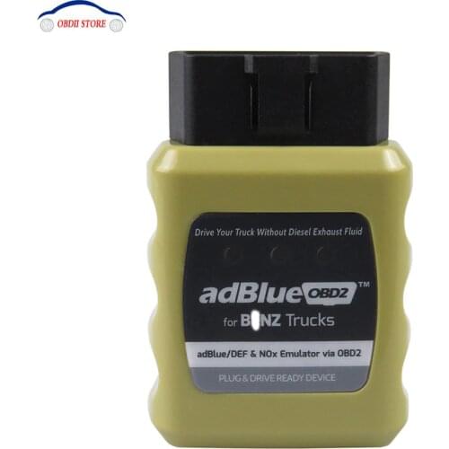 OBD2 Diagnostic Scanner AdBlueOBD2 For B-ENZ Heavy Duty Trucks Professional Nox Adblue Emulator Ready Device by B-enz Trucks