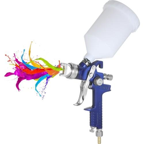 HVLP Spray Gun Painting Gun Sprayer Spray-machine Gravity-Feed Airbrush Paint Spray Tool 1.4mm Standard Nozzle for Car Furniture