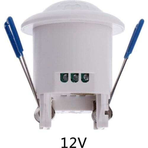 12V 360° Security PIR Infrared Motion Movement Sensor Detector Switch Ceiling Mounted
