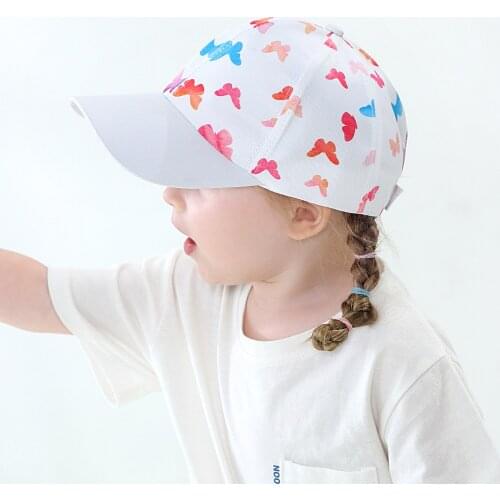 Baseball Cap Children Summer Sun Hats Girls Boys Caps Adjustable Casual Sports Leisure Headware Chapeau Enfant Ete