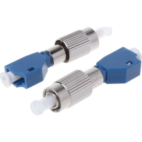 LC Female To FC Male Hybrid Converter Adapter Fiber Optical Power Meter Coupler