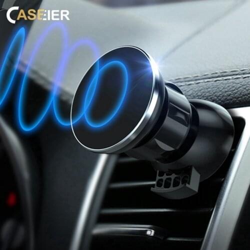 Magnetic Car Phone Holder Air Vent Mount Strong Magnet Car Holder For Mobile Phone Stand Suporte Celular Para Carro