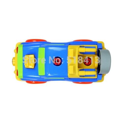 Fancy cartoon toy Nut Combination Disassembling Assembles Toy Fancy Cartoon Big Suv The Boy Gift 2020