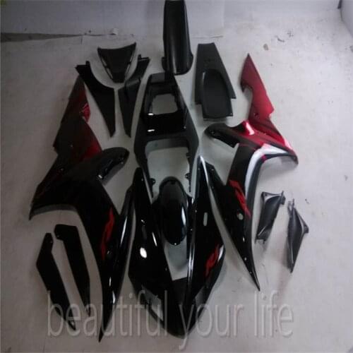 NEW For 02-03 YZF R1 02 03 YZF 1000 black YZF-R1 YZF-1000 YZFR1 YZF1000 2002 2003 Fairing Body