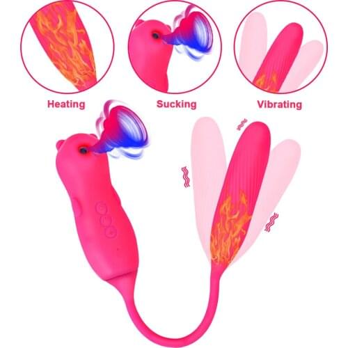 Clit Nipple Sucker Sucking Vibator Sex Toys for Women G Spot Clitoris Stimulator Female Masturbator 2 In 1 Adult Product