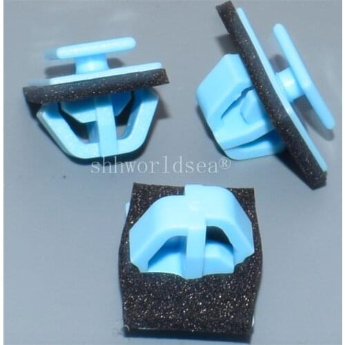 Shhworldsea Door Side Rocker Panel Retainer for Hyundai Santafe 87756-1F000 auto plastic clips car fastener clip