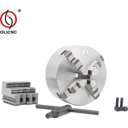 Lathe machine k12 Cylinder center Mounting 160mm 4 jaw self centering lathe chuck