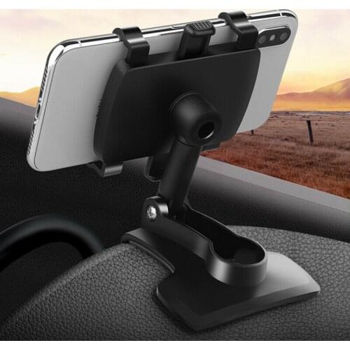 Universal Dashboard Car Phone Holder Easy Clip Mount Stand GPS Display Bracket Car Holder Support For IPhone Samsung Xiaomi
