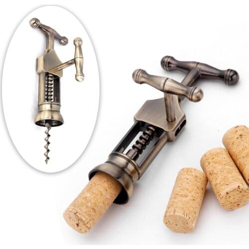 Zinc Alloy Wine Openers Kitchen Accessories Corkscrew Bottle Opener Souvenir Bar Tools Cork Party Vintage Souvenir Gift Wedding