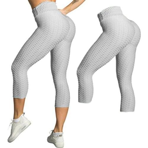 Palicy Womens High Waist Anti-Cellulite Hip Gym Sport Leggings Fitness Femme Butt Lift Elastic Pants Push Up Sports Wear