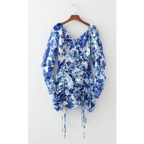 2021 New Spring Summer Women Female Sexy Polyester dress Brand Blouse Outwear casual