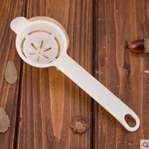 3pcs/set Creative long handle mini egg separator plastic kitchen tools egg yolk separator
