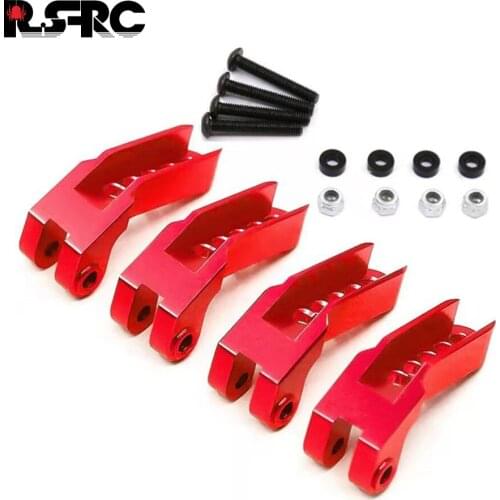 4pcs Aluminum Alloy Shock Absorber Bracket Adjustable Oil Pressure Code For 1/10 RC Crawler Car TRAXXAS TRX-4 82056-4