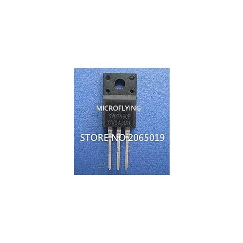 5PCS SVD7N60F 7N60F TO-220F IC