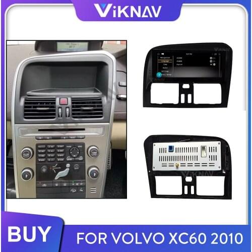 Android Car Radio for Volvo XC60 2010 right hand drive Stereo Receiver Multimedia Player GPS Navigation Head Unit Screen