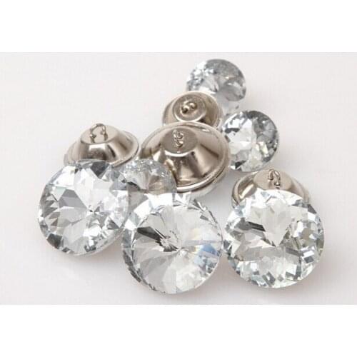 Free ship 1000pcs/lot 25mm/30mm Satellite Crystal Glass Buttons, Sofa Buttons, Sewing Buttons, Upholstery Buttons, Shinning